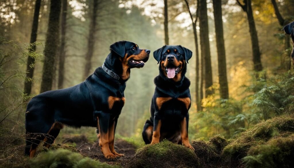 are rottweilers good hunting dogs