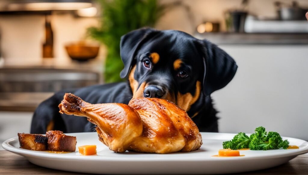 cooked chicken for dogs