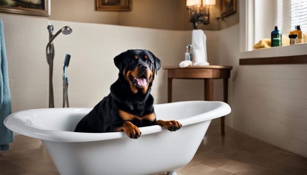 grooming tips for Roettweilers
