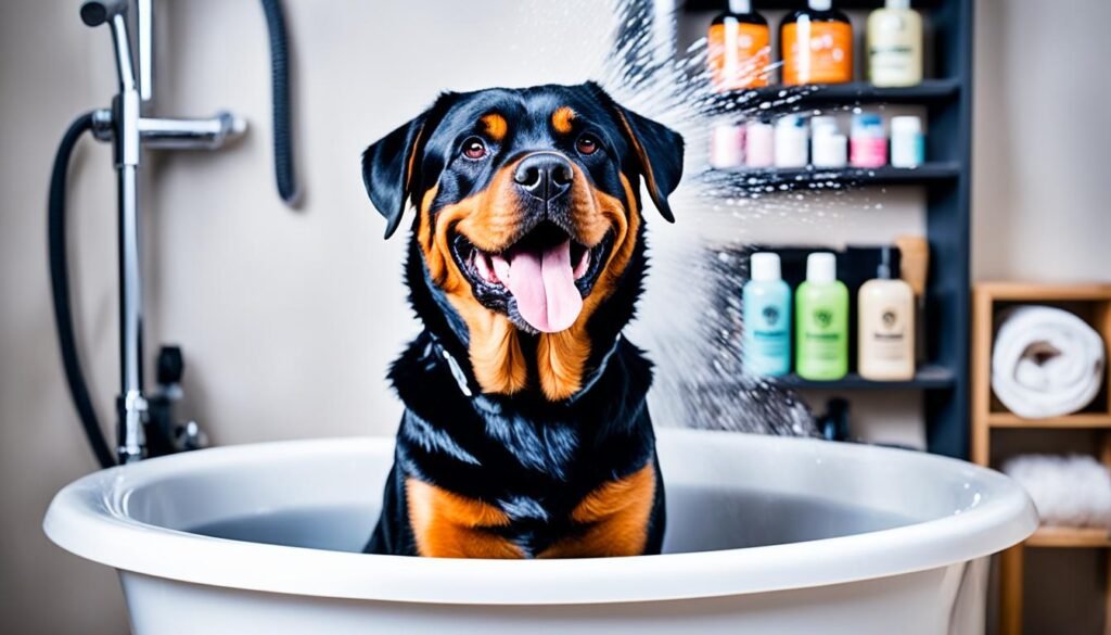how to keep my Roettweiler clean