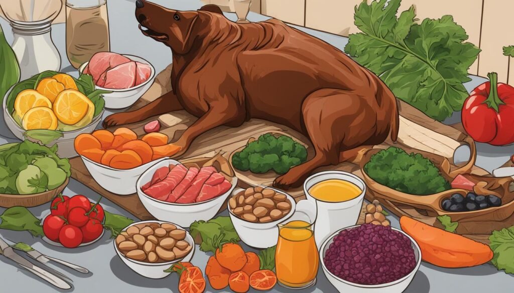 raw chicken nutrient table