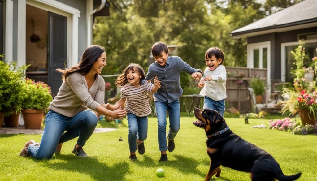 rottweiler experiences in families