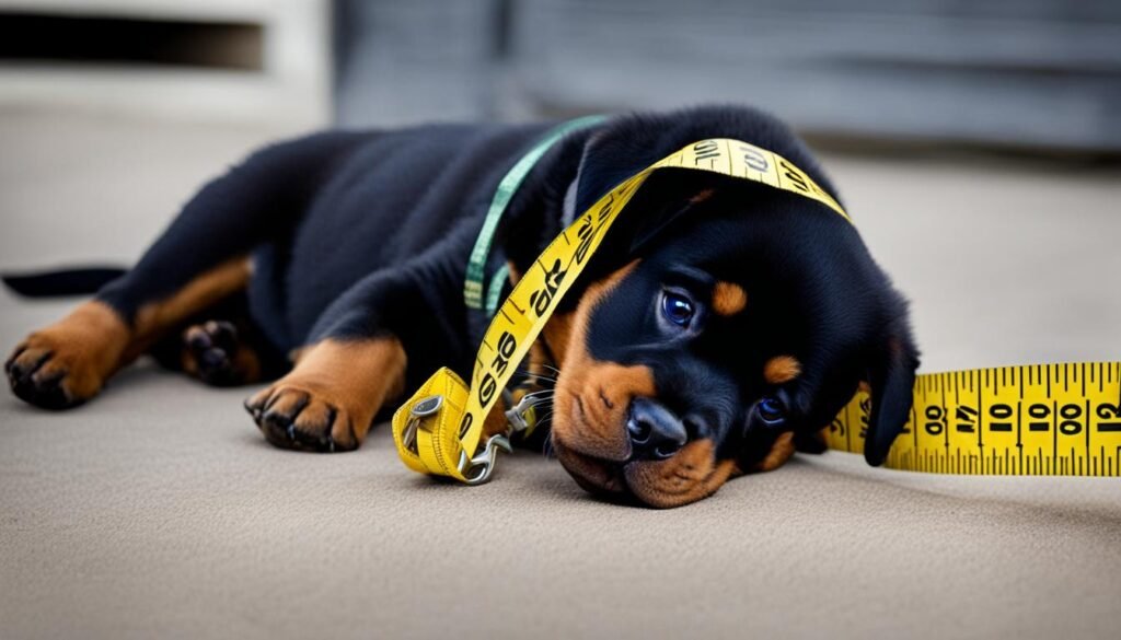 rottweiler growth health issues