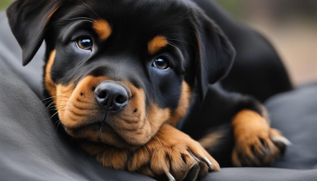 rottweiler head proportions