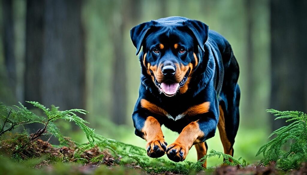 rottweiler hunting