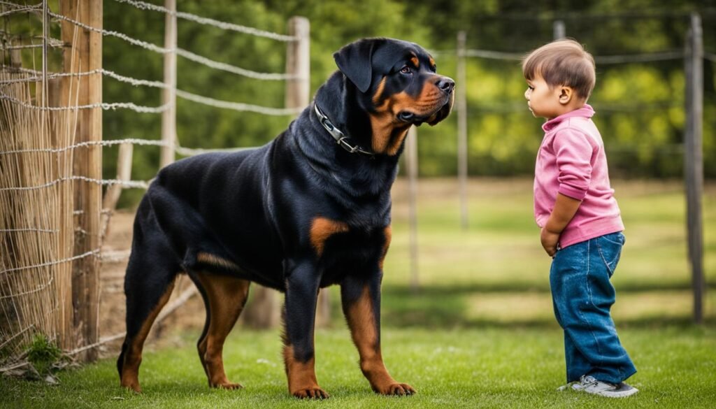 rottweiler protective instincts
