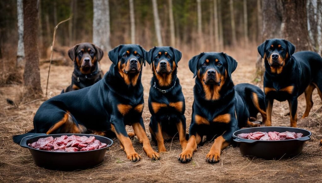 safe raw meat options for rottweilers