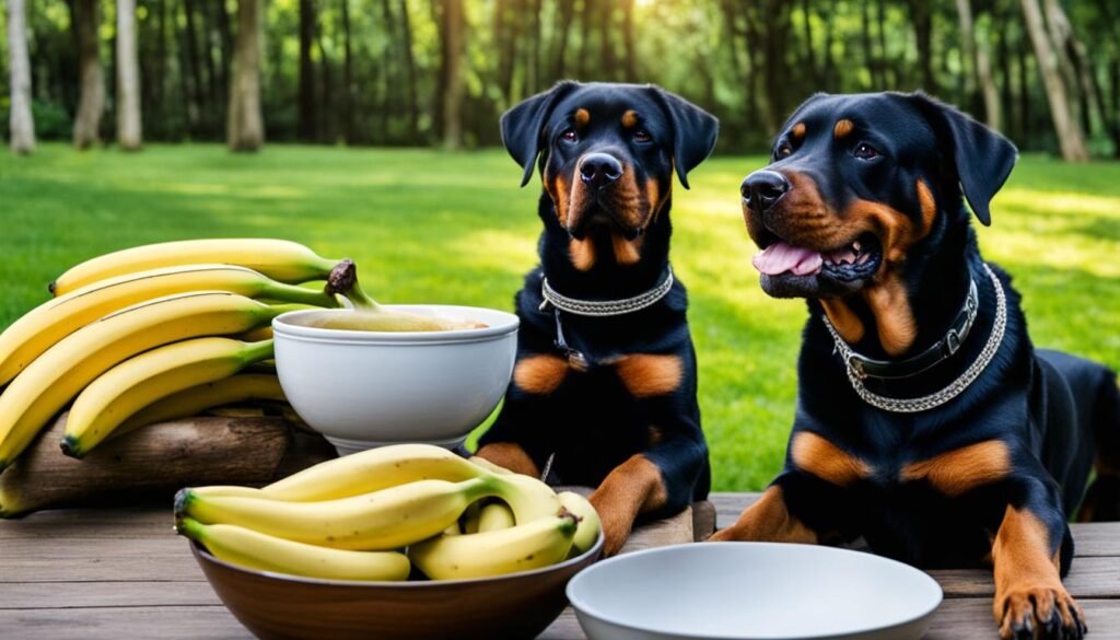 safe ways to give bananas to dogs