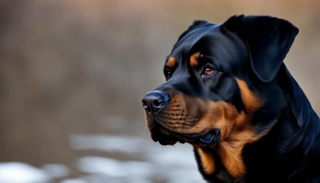 when does a rottweilers head fill out