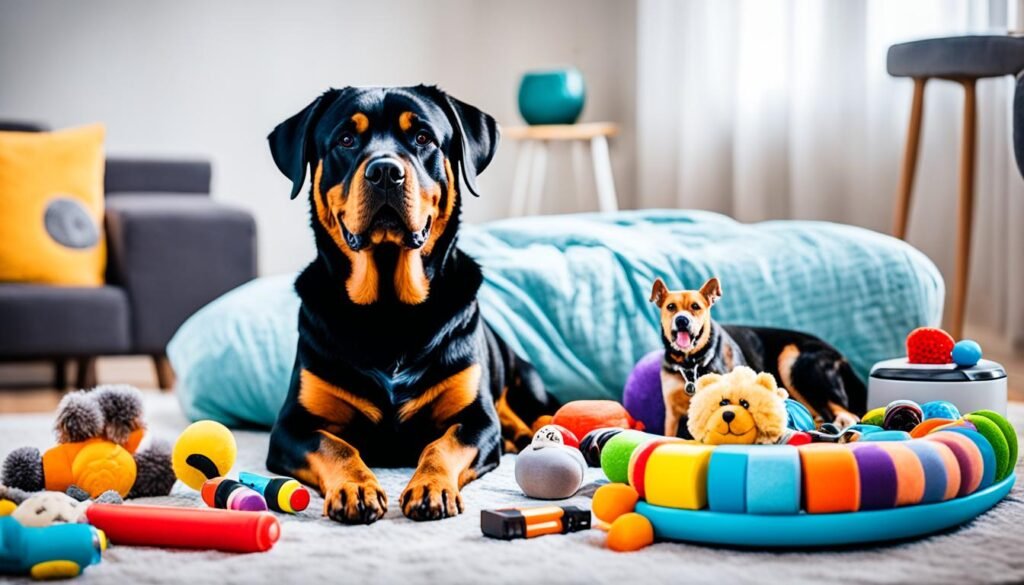 Additional strategies for managing Rottweiler separation anxiety