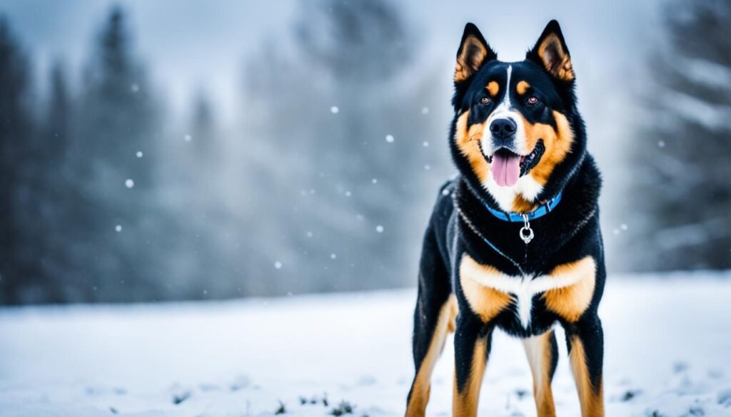 Husky Rottweiler mix