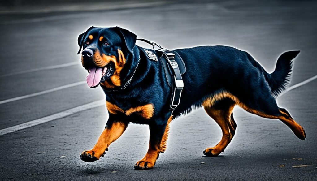 Rottweiler Police Dog
