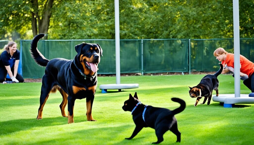 Rottweiler socialization