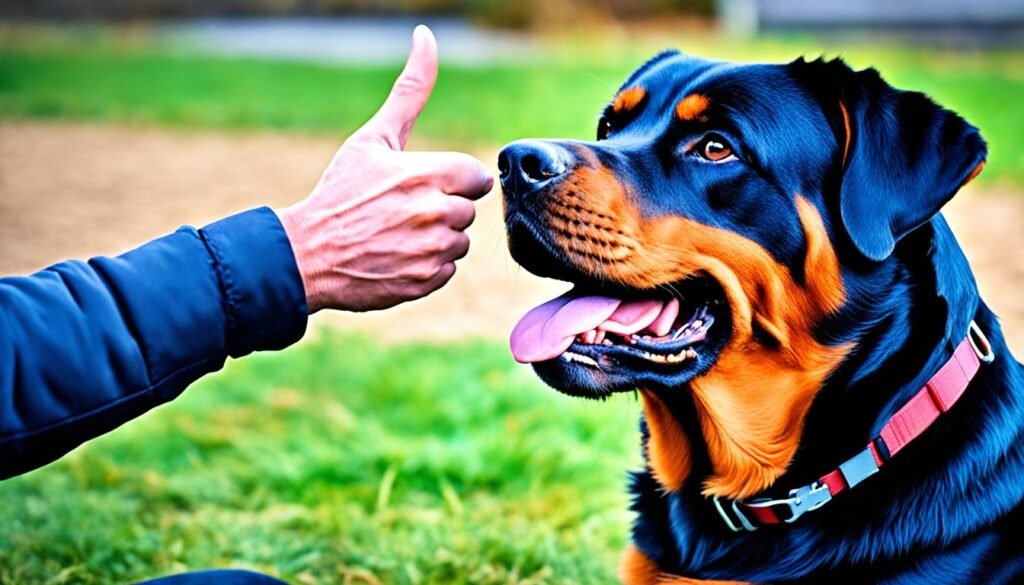 Rottweiler training steps