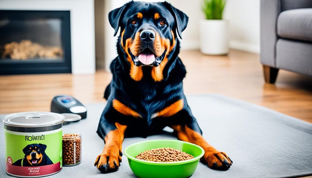 Senior Rottweiler feeding guide