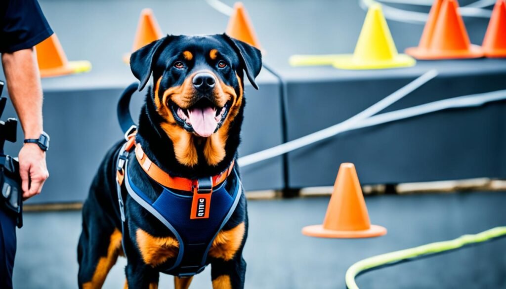 Training Rottweilers for Police and Service Work
