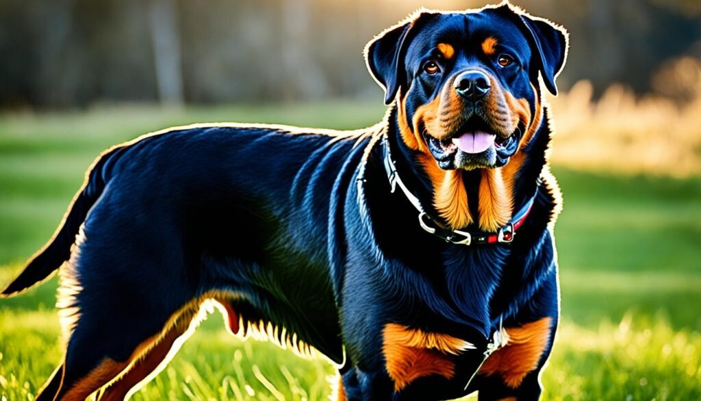 are rottweilers double coated