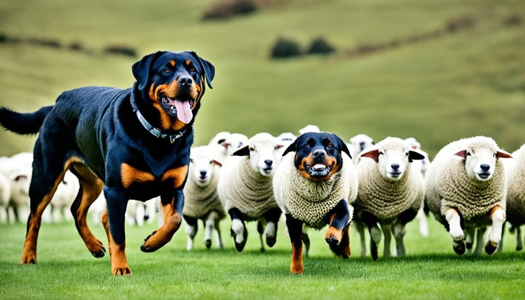 are rottweilers herding dogs