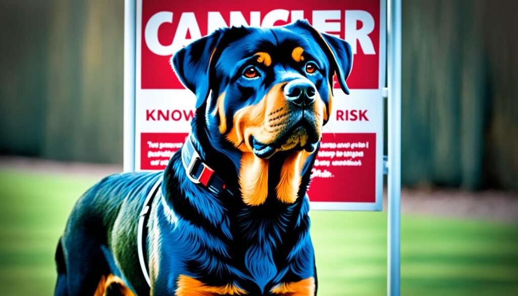 are rottweilers prone to cancer