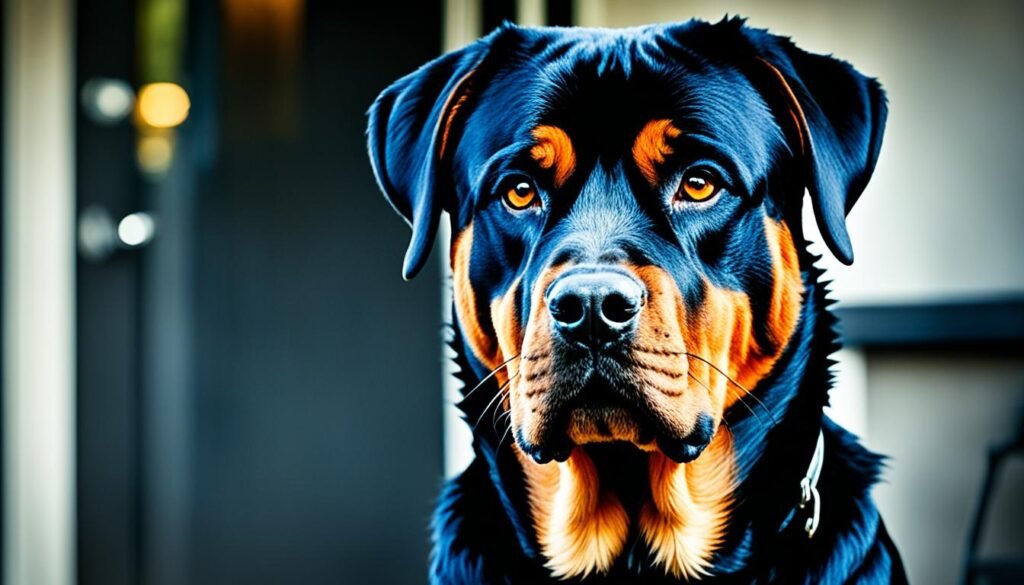 are rottweilers protective