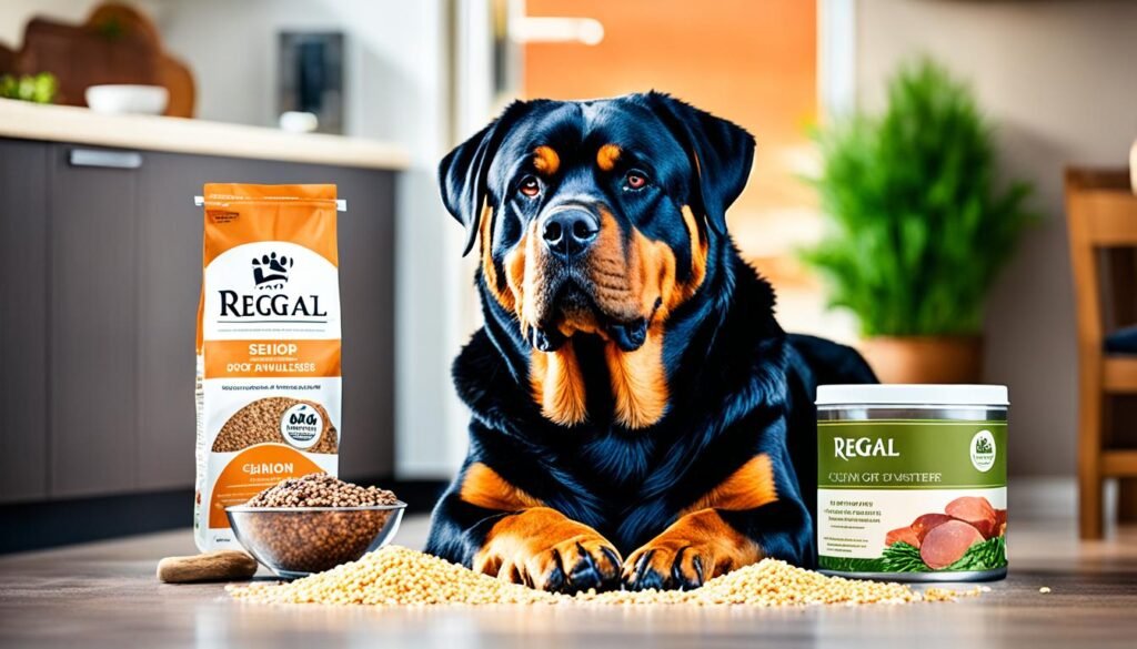 best food for senior rottweilers