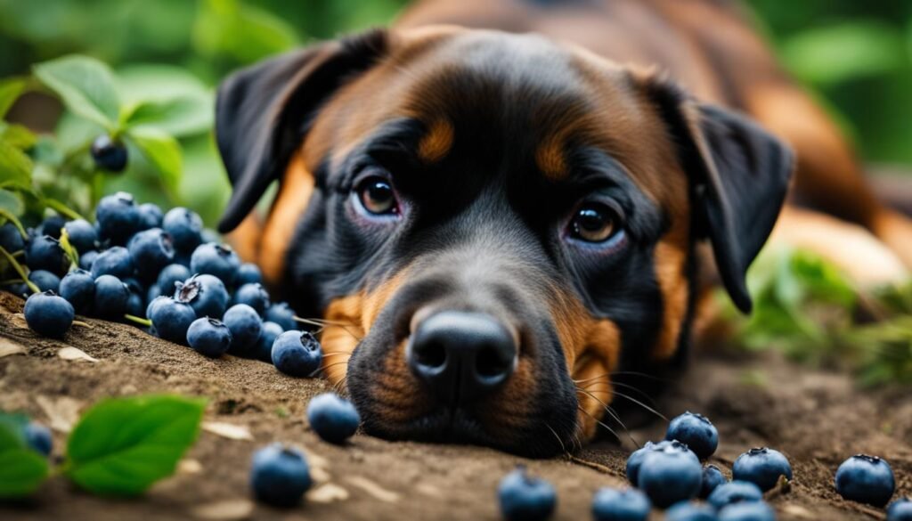 blueberries and dental health in rottweilers