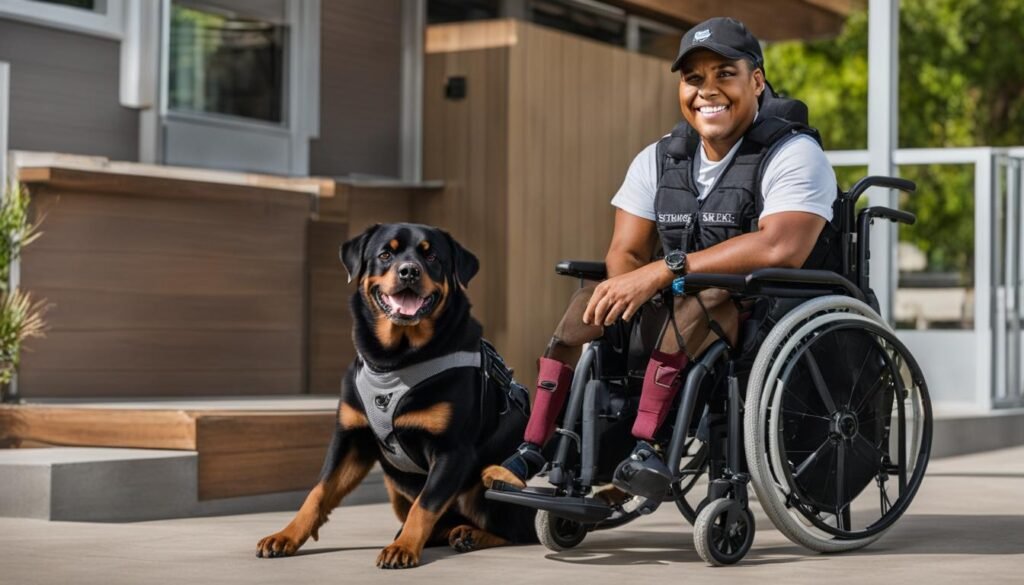can a rottweiler be a service dog