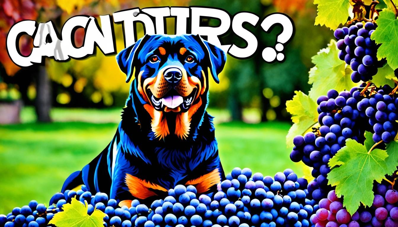Image showcasing Can Rottweilers Eat Grapes? Risks & Safety Tips - Rottweiler Inquirer