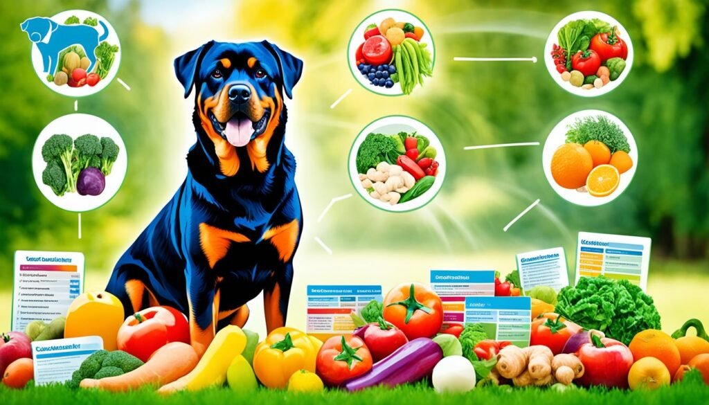 canine nutrition for rottweilers