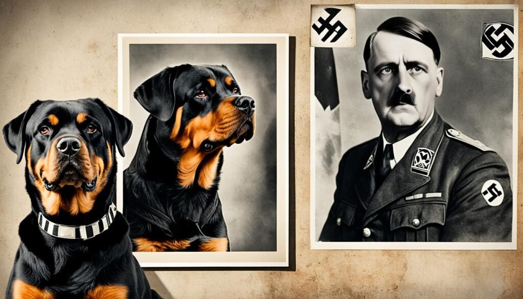 historical connection between hitler and rottweilers