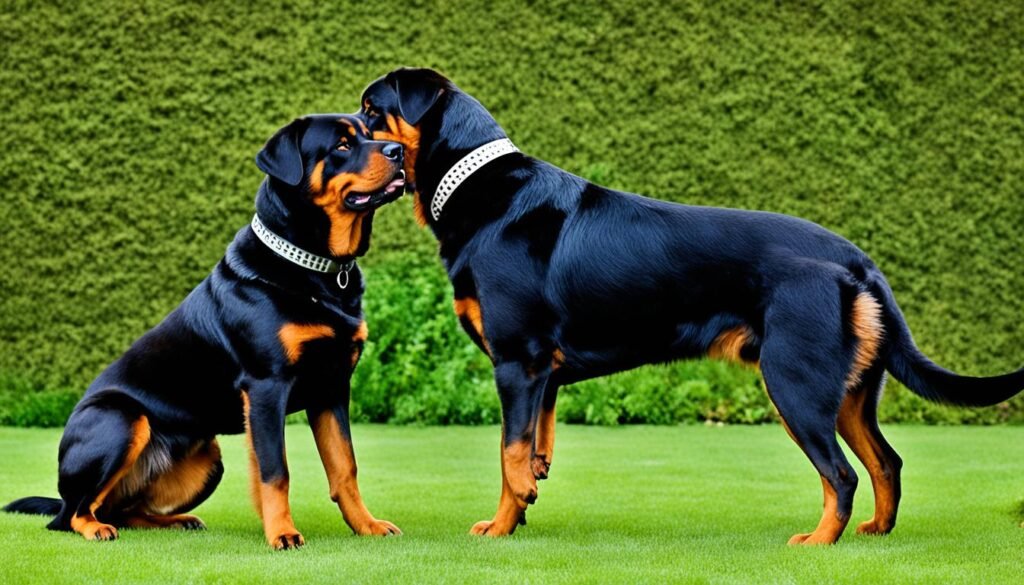 male rottweiler vs female rottweiler protective instincts