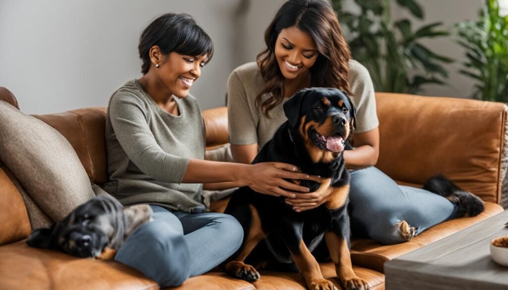 managing allergies with a Rottweiler
