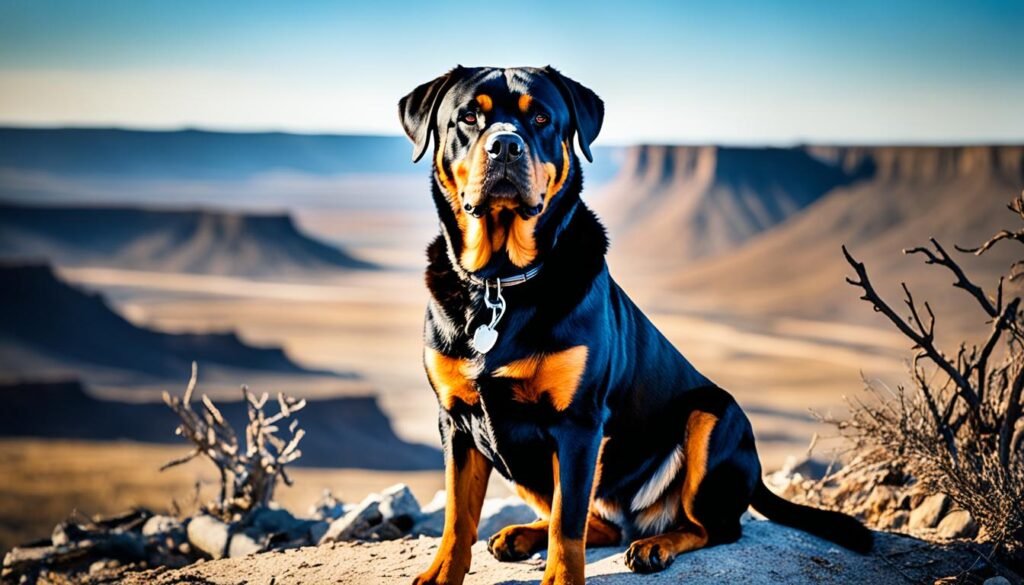 near extinction of rottweilers