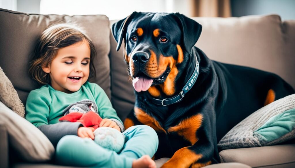 rottweiler cuddle preferences
