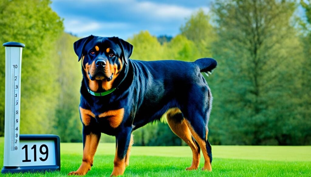 rottweiler exercise duration