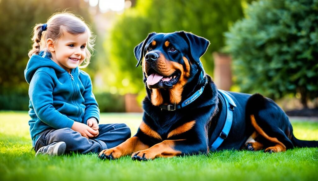 rottweiler temperament for families