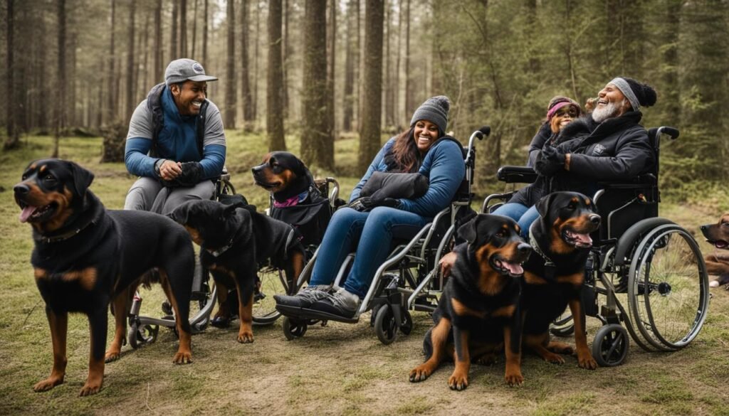 rottweiler therapy dogs