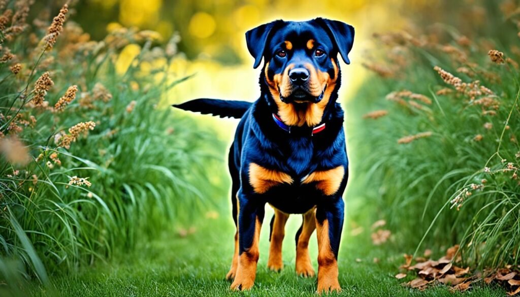what are rottweilers mixed with