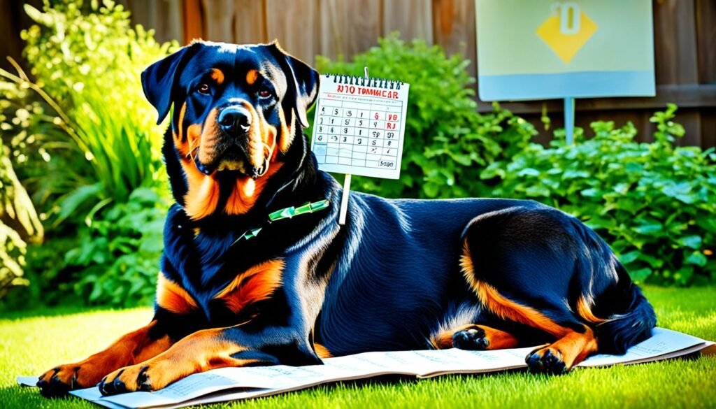 what is the lifespan of a rottweiler