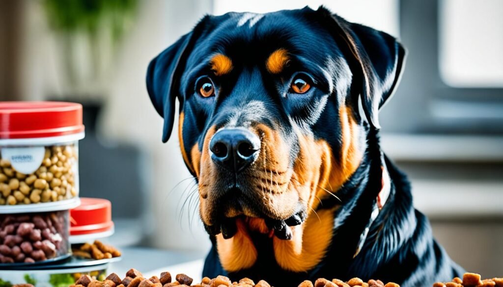 which dog food is best for rottweilers